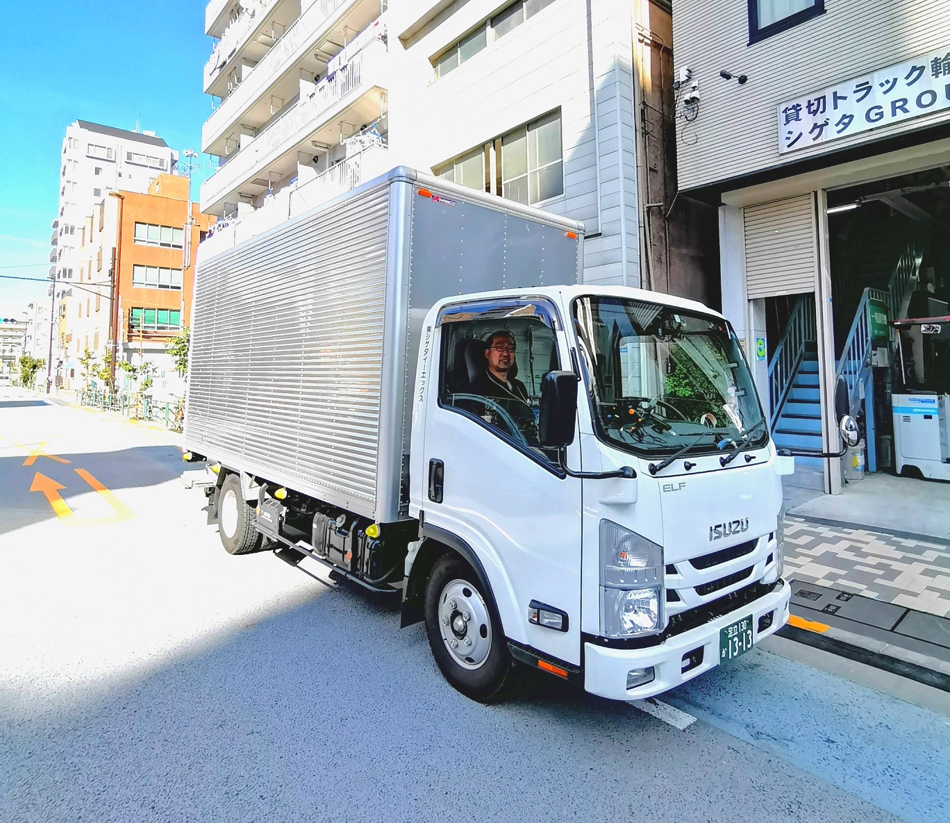 ２トントラック,正社員,ドライバー,募集,東京都,台東区,シゲタイーエックス